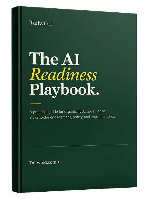 The AI Readiness Playbook cover